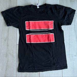 HRC (Human Rights Campaign) Pride Equality tshirt in black